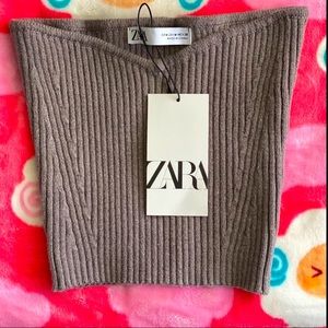 NWT ZARA Knit Bandeau Top